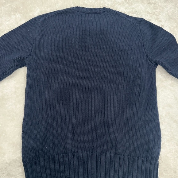 Ralph Lauren Navy American Flag Crewneck Sweater - Picture 4 of 6